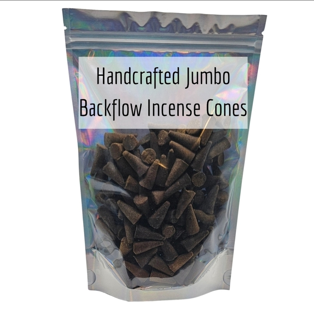 Handcrafted Backflow Incense- Jumbo, 180 G
